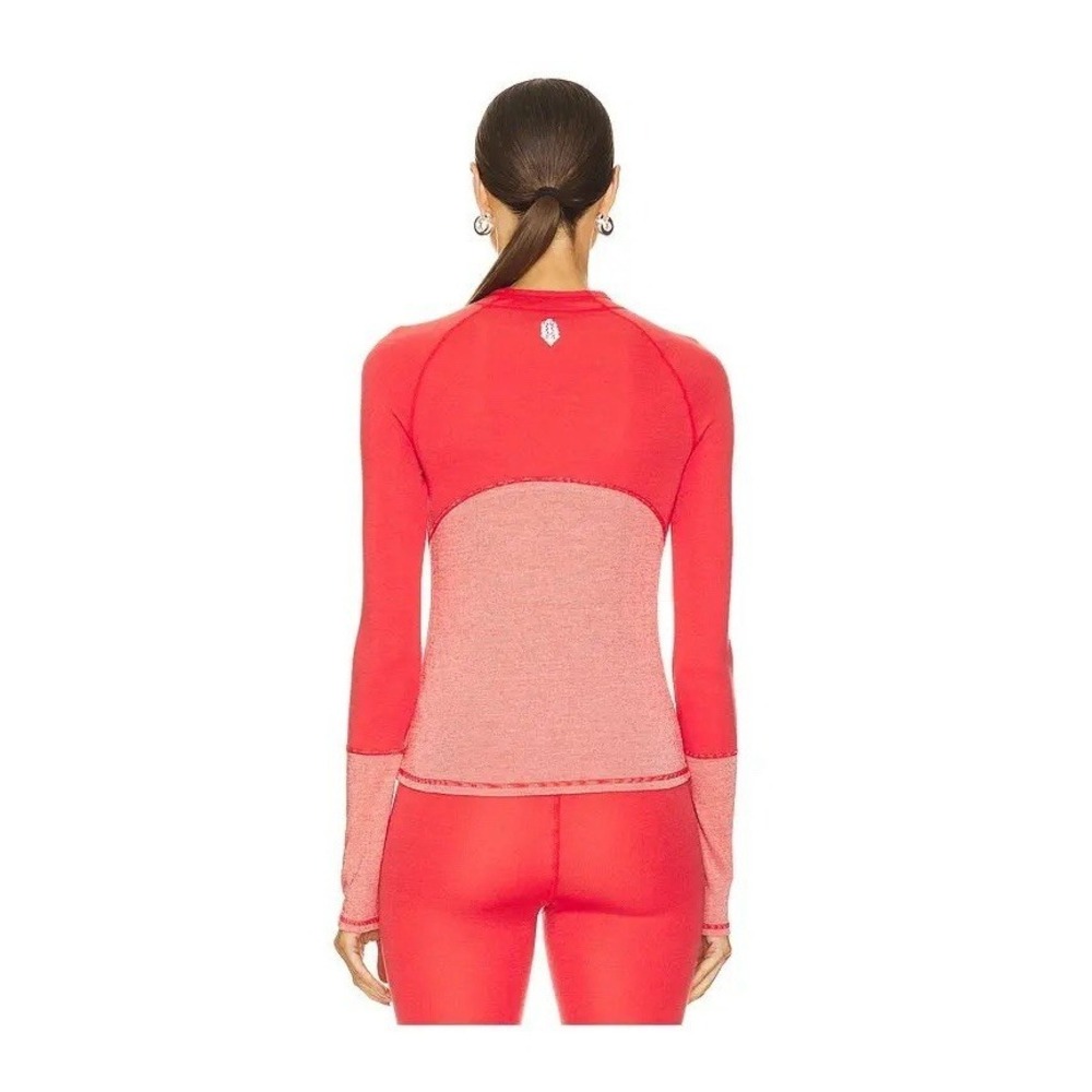 Free People Movement Moonlight Base Layer Winterberry Wool/Lyocell SIZE S - Picture 3 of 14